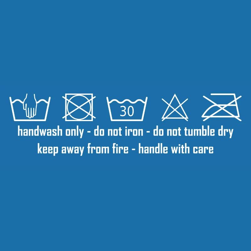 instructions de lavage