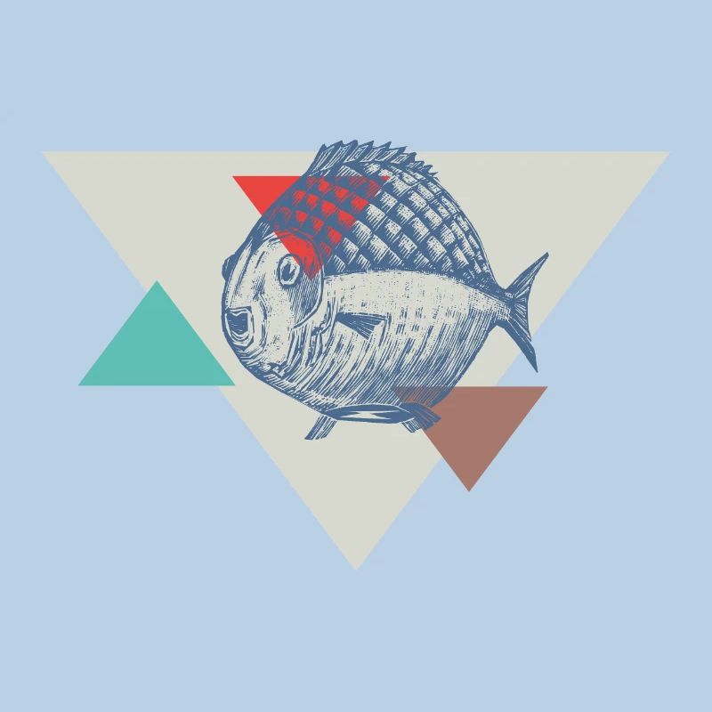 Conception de triangle de poisson
