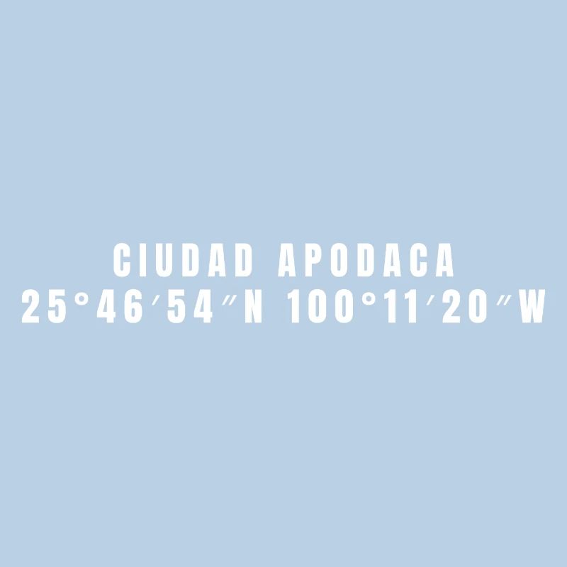 Ciudad Apodaca, Mexico Coordinates