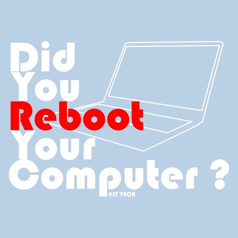 Did you reboot your computer? IT TECH