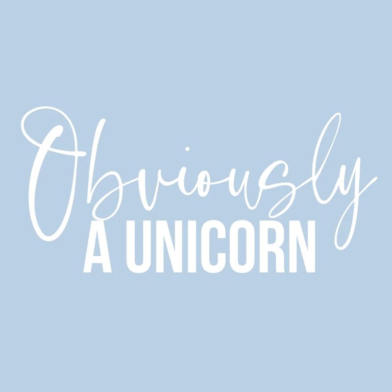 Offensichtlich ein Einhorn Mädchen