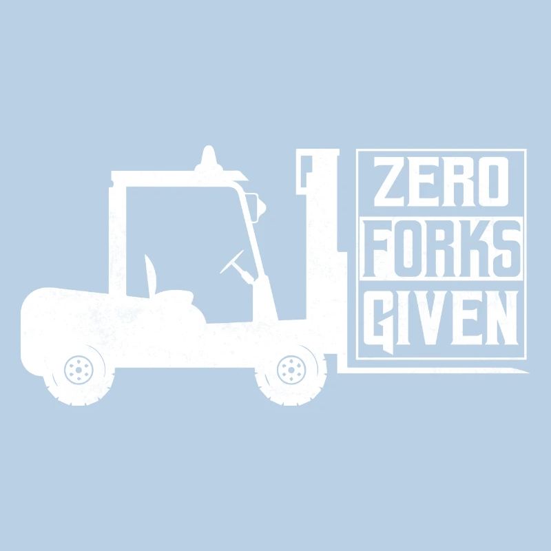 Zero Forks Given Forklift Forklifter Operator