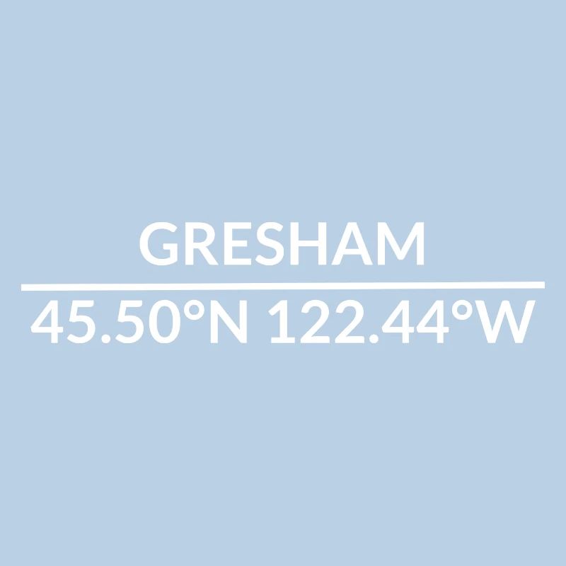 Coordonnées de Gresham, Oregon, États-Unis