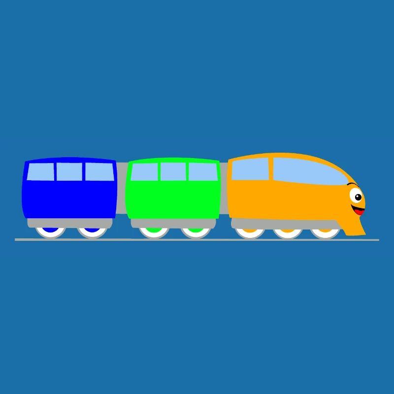 Kinder Zug - Eisenbahn - Bahn