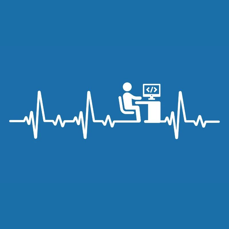 Programmeur Heartbeat Code Computer Scientist