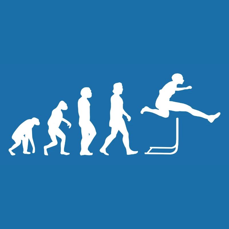 Hurdling Athletics Gift Hurdler