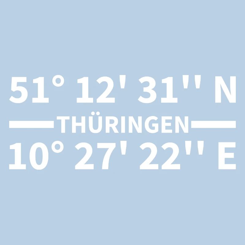 Thuringia coordinates