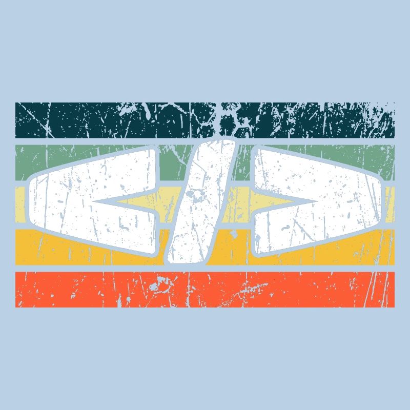 Retro Web Developer Programmer Coding