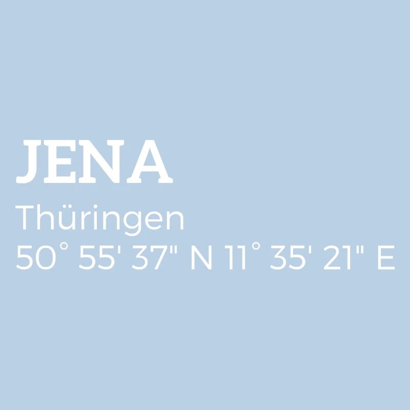 Jena, Thuringia coordinates