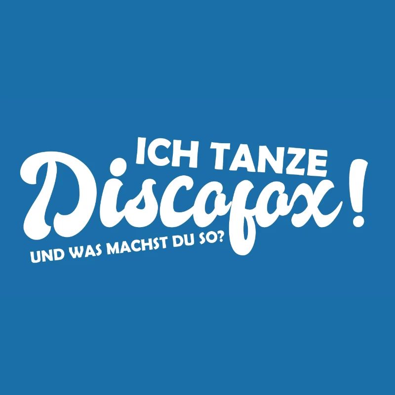 Ich tanze Discofox Tanzschule Geschenk Idee