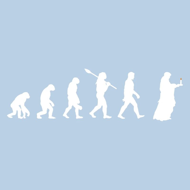 Bougie - Evolution de l’Homme / Darwin
