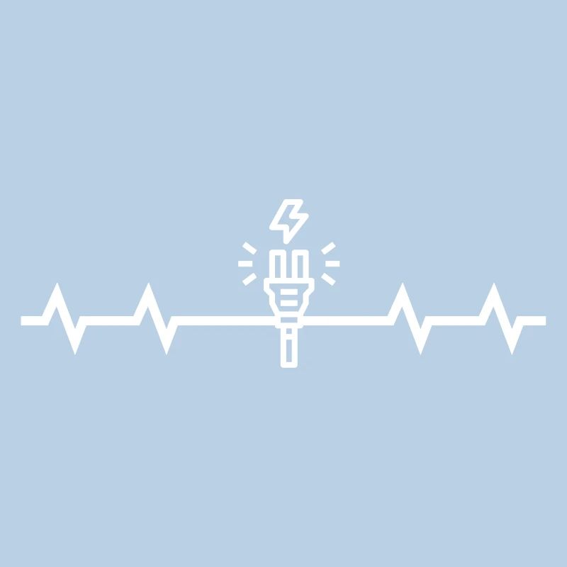 Heartbeat socket electrician electrical engineering E