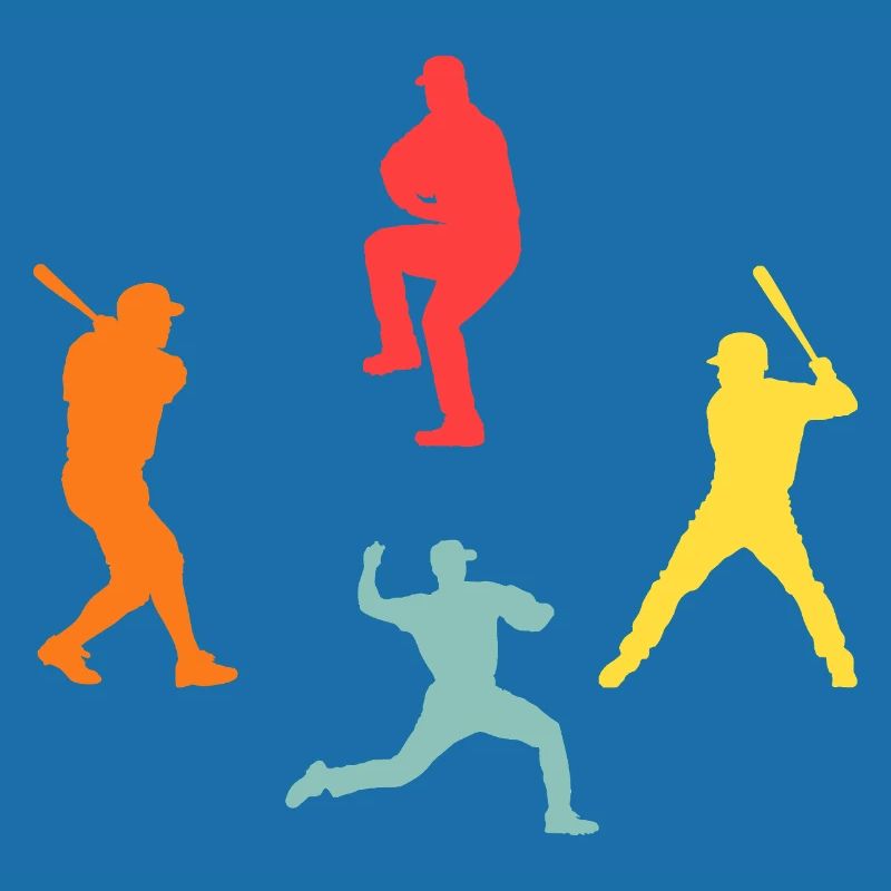 Baseballspieler Evolution Baseball