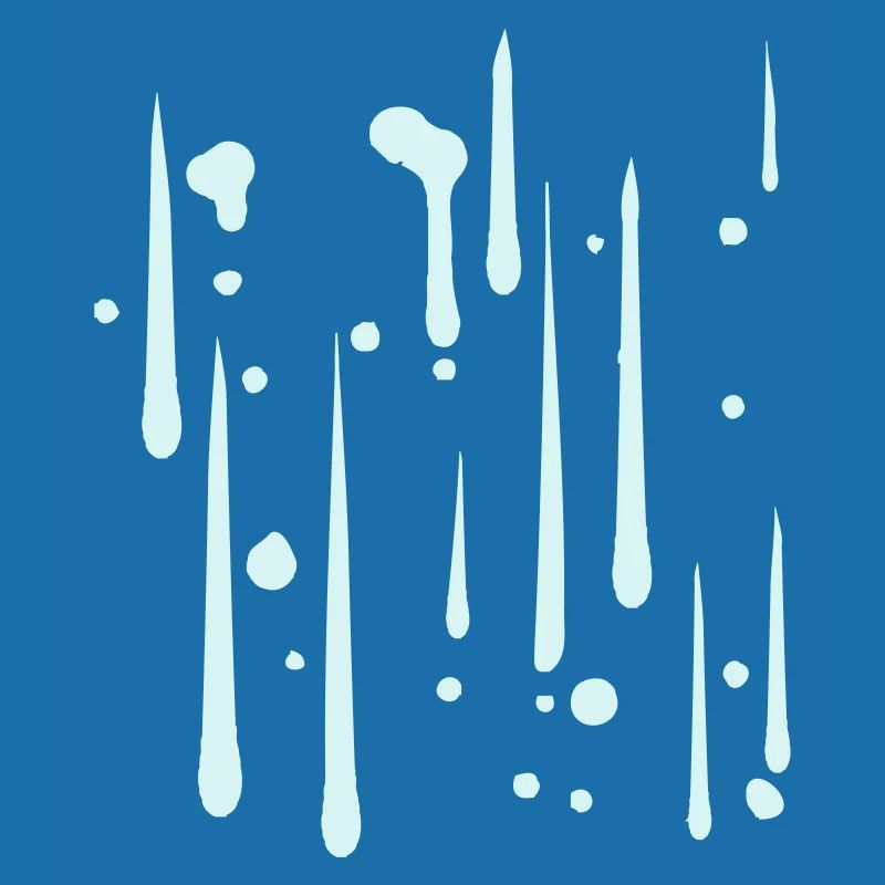 rain drops graffiti spray cool hold out black