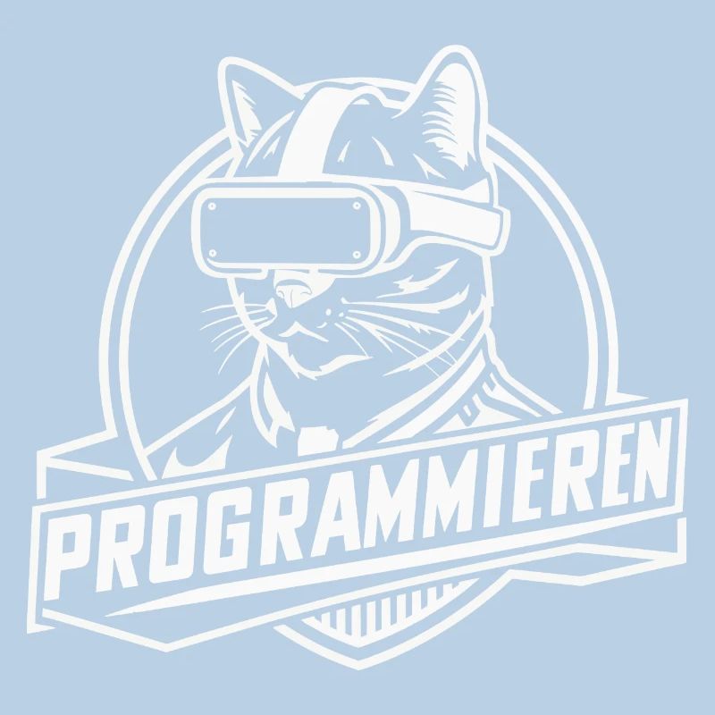 Coder-Katze Lustig Programmieren Geek Geschenk