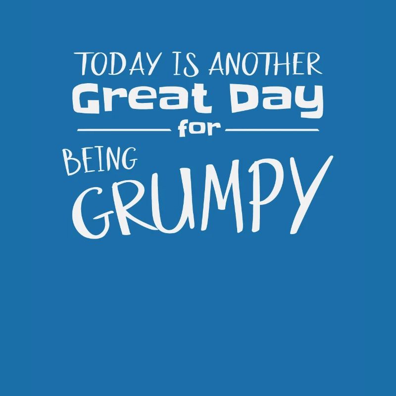 Again grumpy bad mood gift