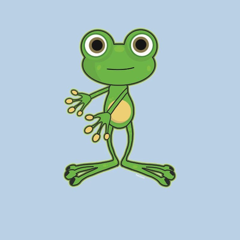 Floss Dance Move Frog