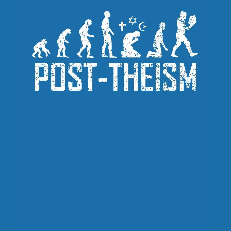Post-Théisme Athéisme Athée Chemise Evolution
