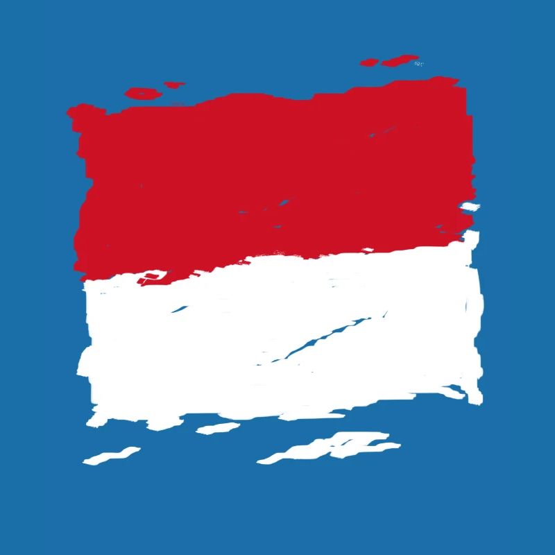 Drapeau Monaco - drapeau de Monaco - drapeau