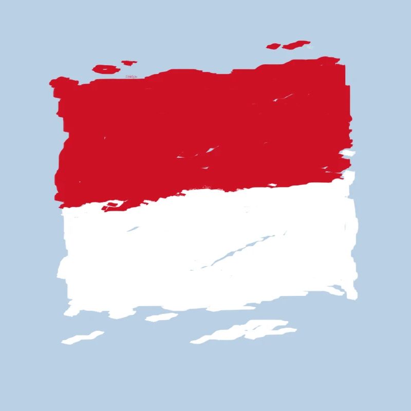 Drapeau Monaco - drapeau de Monaco - drapeau