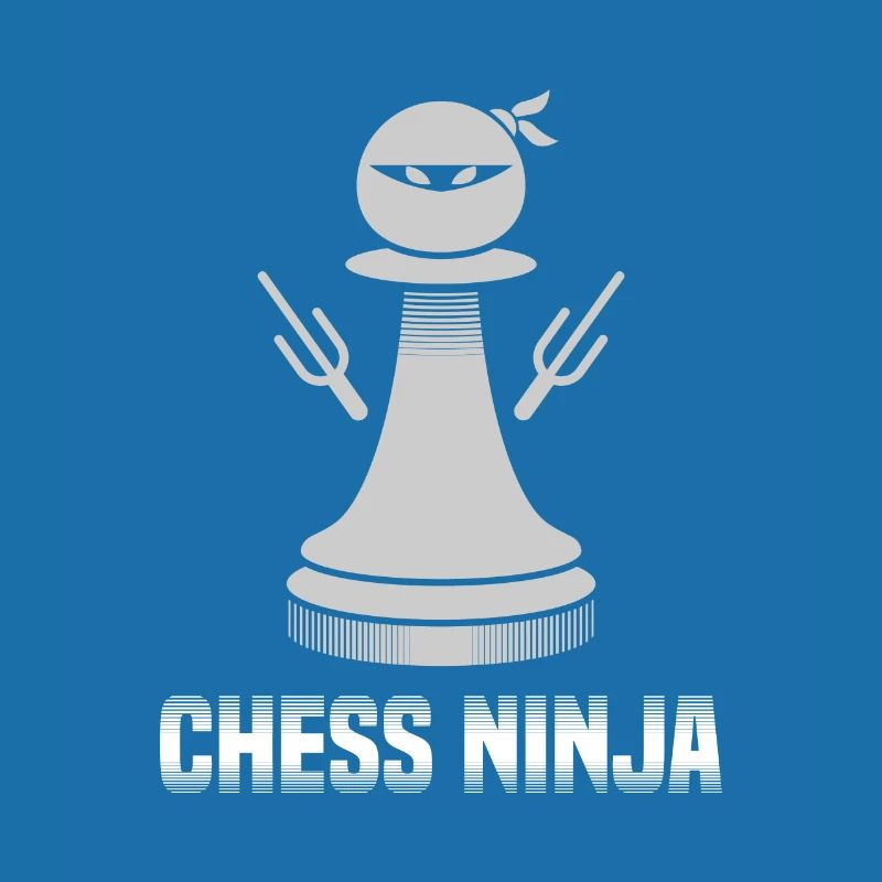 Chess Ninja - Geschenk Schach Schachmatt