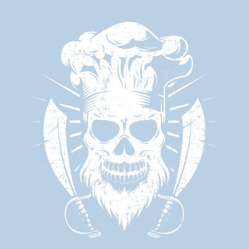 Culinary Skull Chef Restaurant Cook Gift
