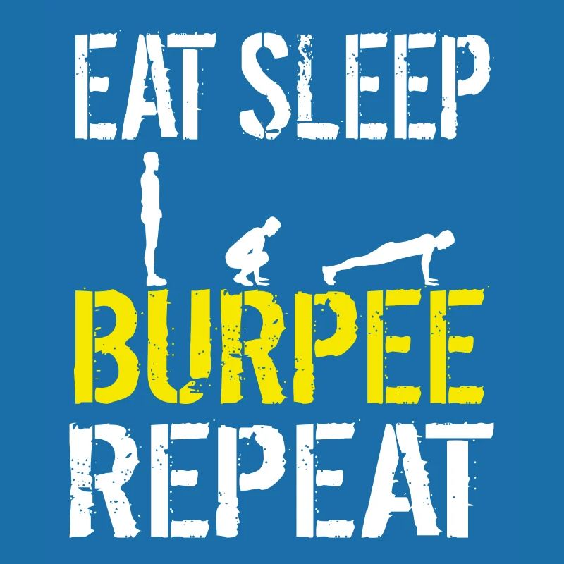 Bootcamp de course de course d'obstacles d'entraînement drôle de Burpees