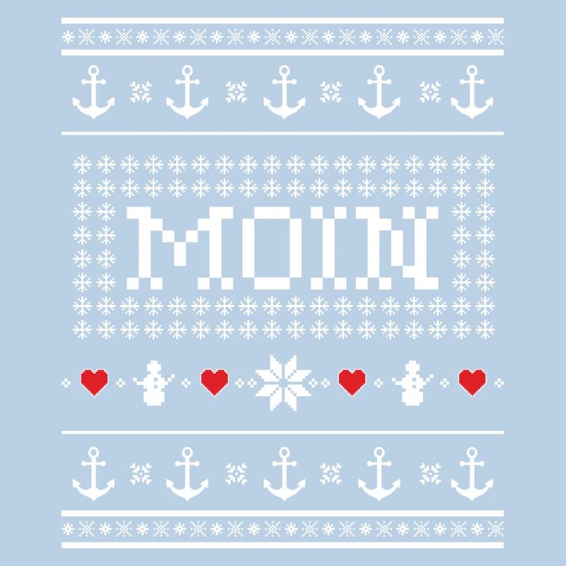 Moin Weihnachtspullover - Weihnachtsgeschenk