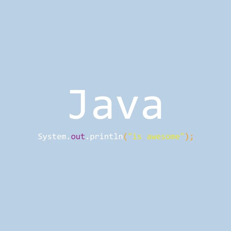 Java ist großartig
