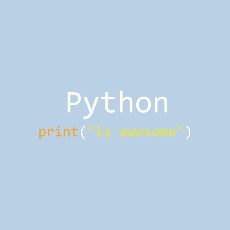 Python ist großartig