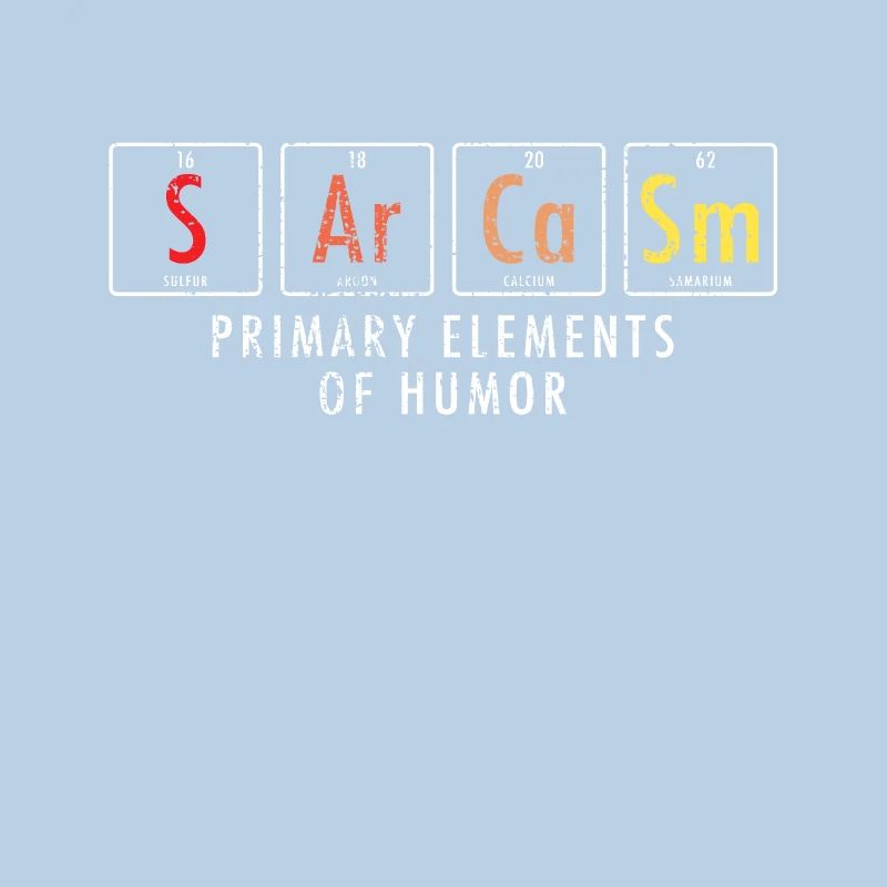 Éléments du sarcasme Science Nerd