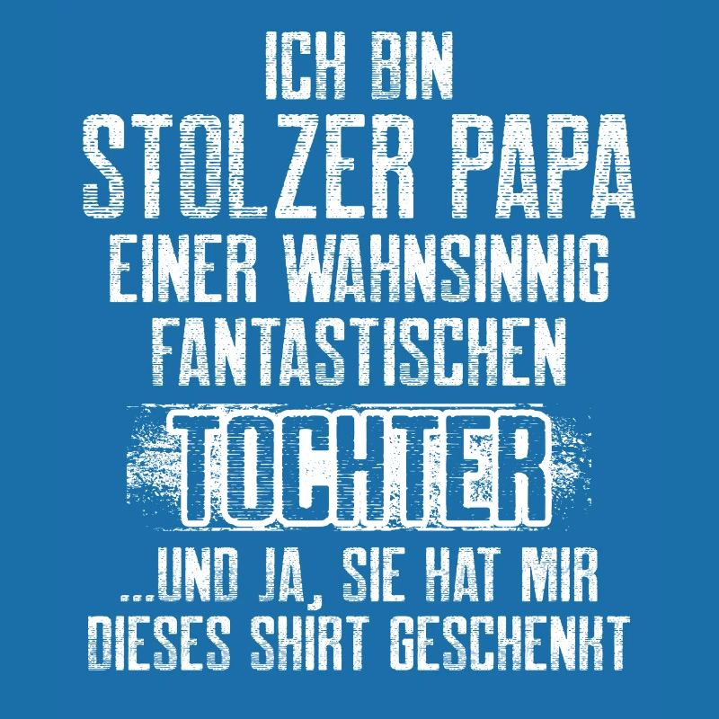 Stolzer Papa einer Tochter