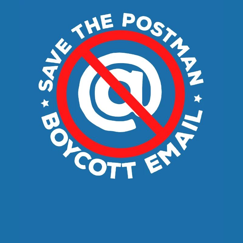 Boycott E-mail - Briefträger, Postmann, Bote