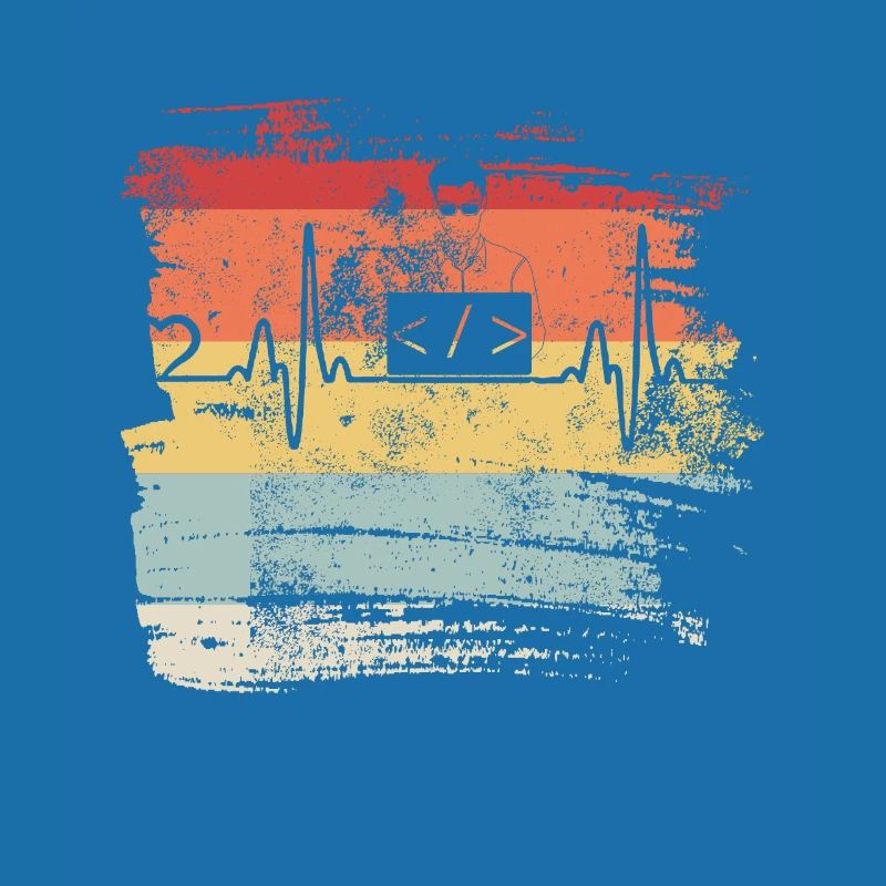 Programmation cadeau Heartbeat IT Coder Programmer