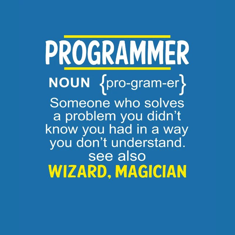 Programmierer Lustig Informatiker Coder Geschenk