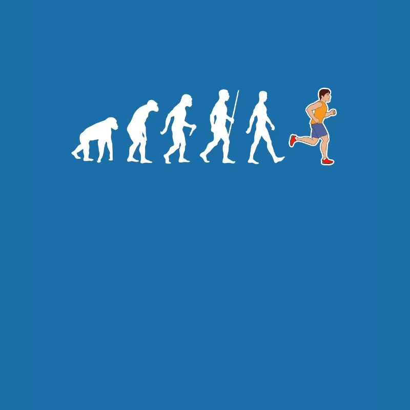 Running Evolution Jogging Cardio Run Runner Gift