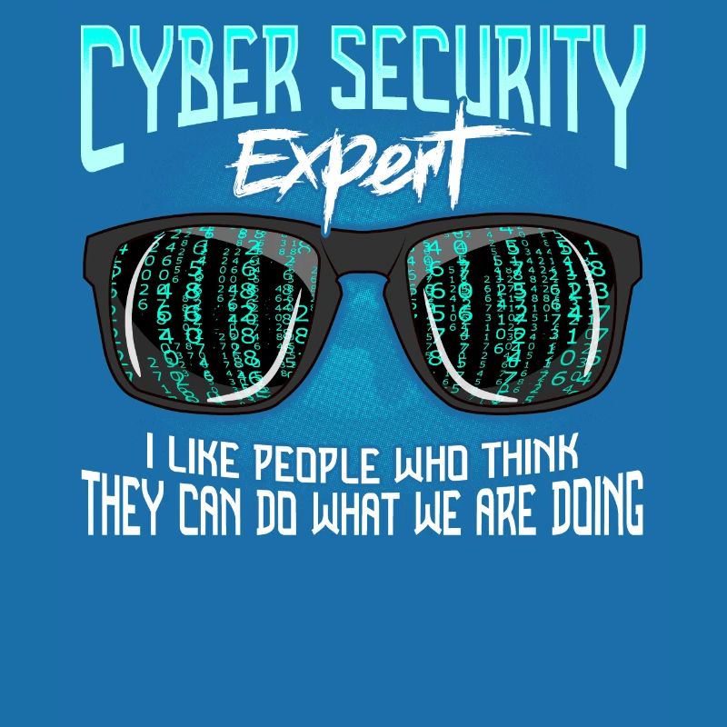 Cyber Security Hacker Hacken IT Sicherheit Lustig