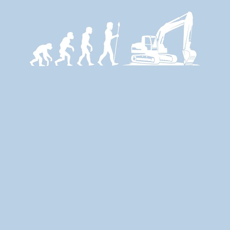 Evolution excavator operator excavator