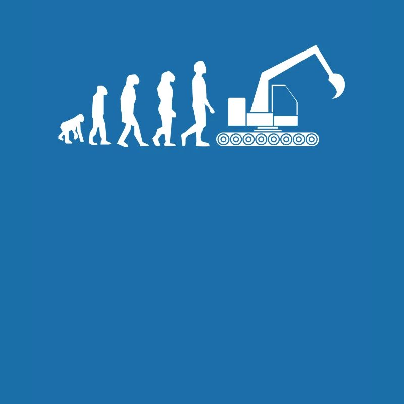 Evolution excavator operator excavator