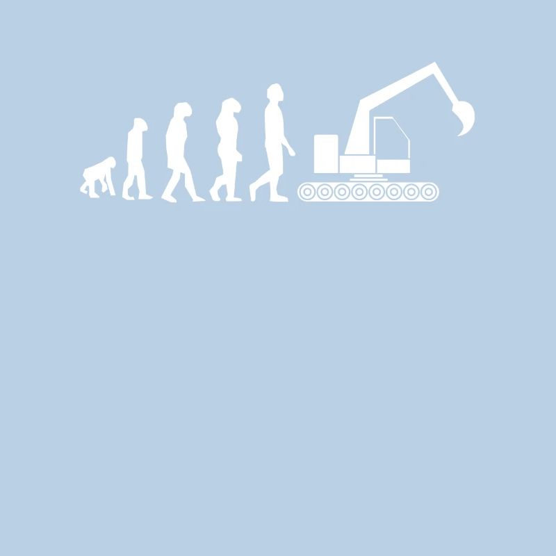 Evolution excavator operator excavator