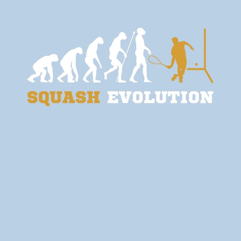 Squash Squash Player Evolution Gift