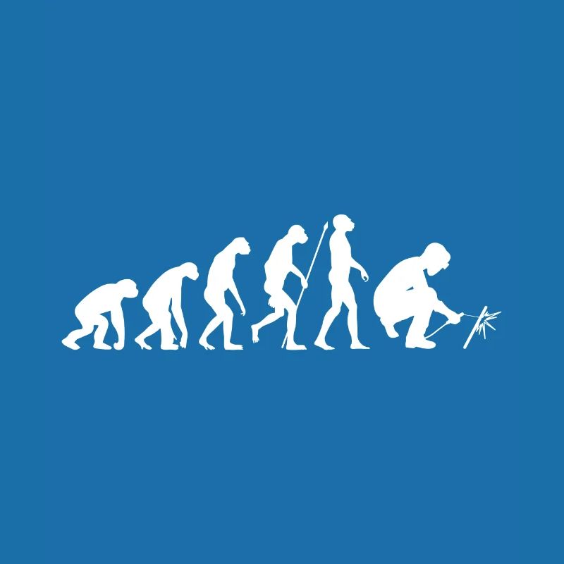 Cadeau de soudeur évolution de soudage