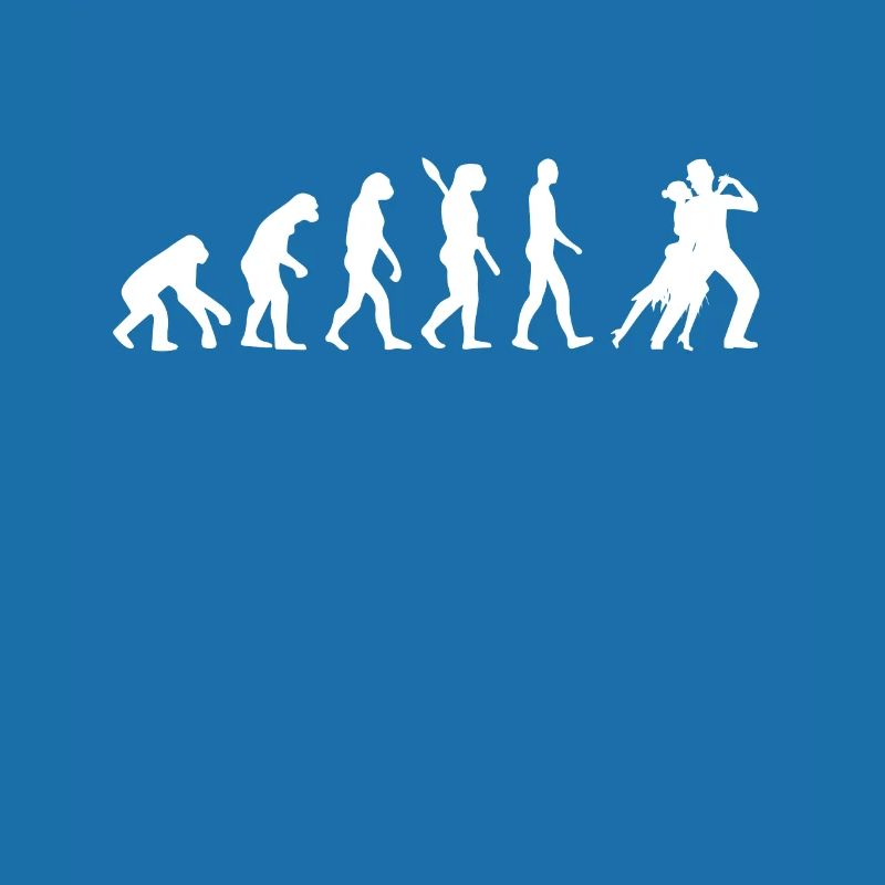 Salsa - Human Evolution / Darwin / white