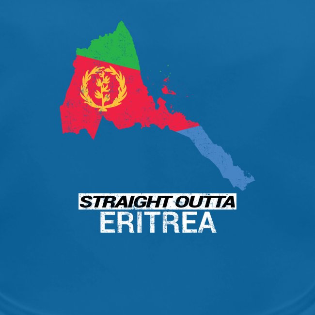 Straight Outta Eritrea country map &flag