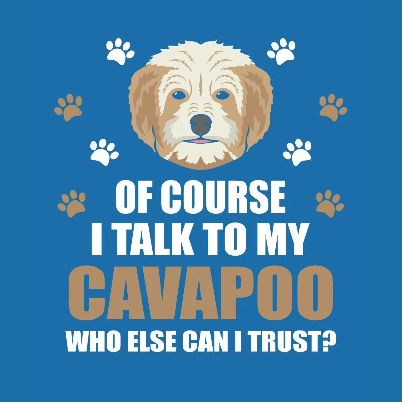 Idée de cadeau de chemise de race de chien Cavapoo