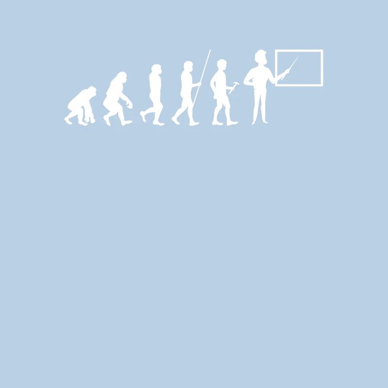 Lehrer Evolution Student Teaching School Geschenk