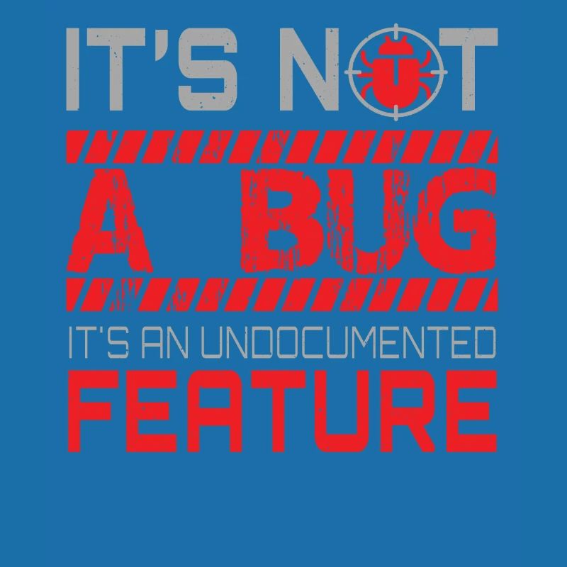 Programming - Its Not A Bug