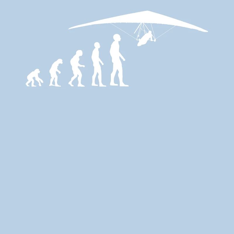 Deltaplane Evolution du deltaplane drôle