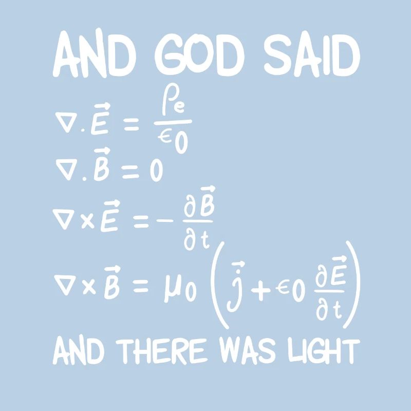 Maxwell equations physics gift electronics engineer