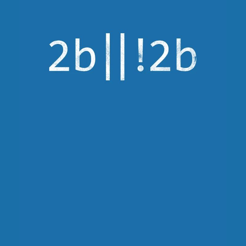 2b oder nicht 2b Programmierer Coder Coding Programmierung